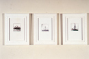 Untitled, from the series "Long Beach", 1980 Three black and white photographs, ed. 4 of 5 7 1/2 x 5 inches